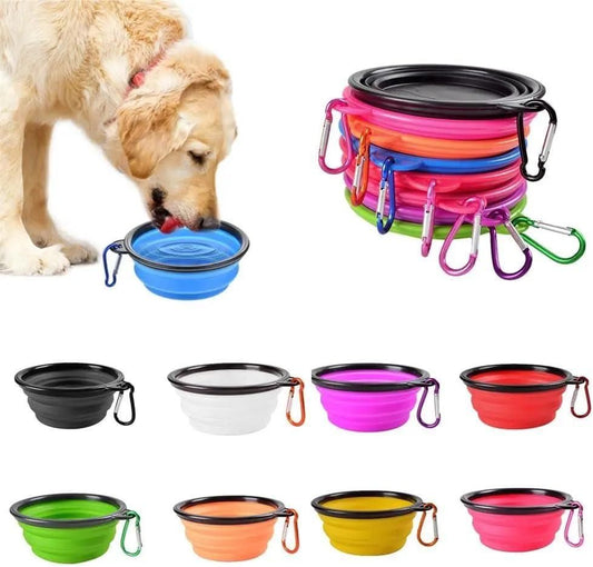 Foldable Silicone Pet Feed Bowl - Nine panda store