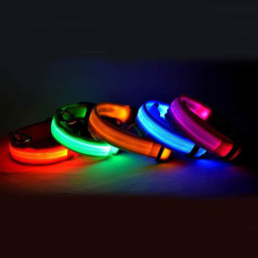 LED Pet Dog Luminous Collar Nine_panda_store