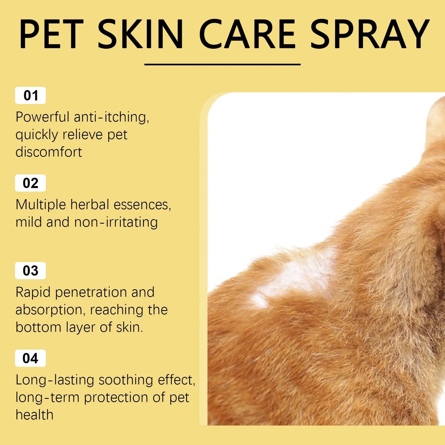 Pet Skin Spray Gentle Care Nine_panda_store