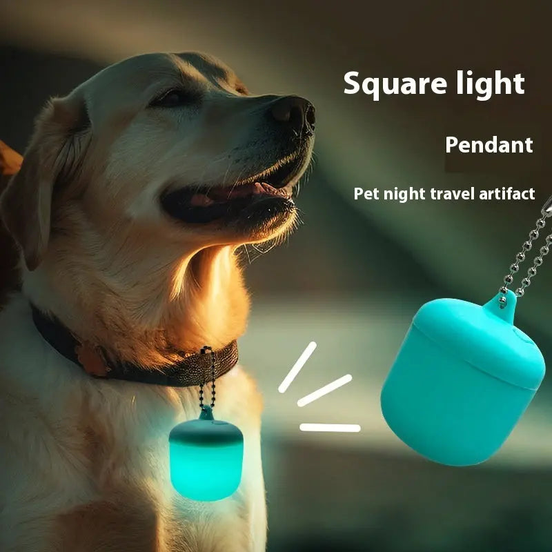Pet Light-emitting Pendant Night Dog Anti-lost Nine_panda_store